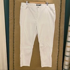RALPH LAUREN Plus Size Cropped Jeans